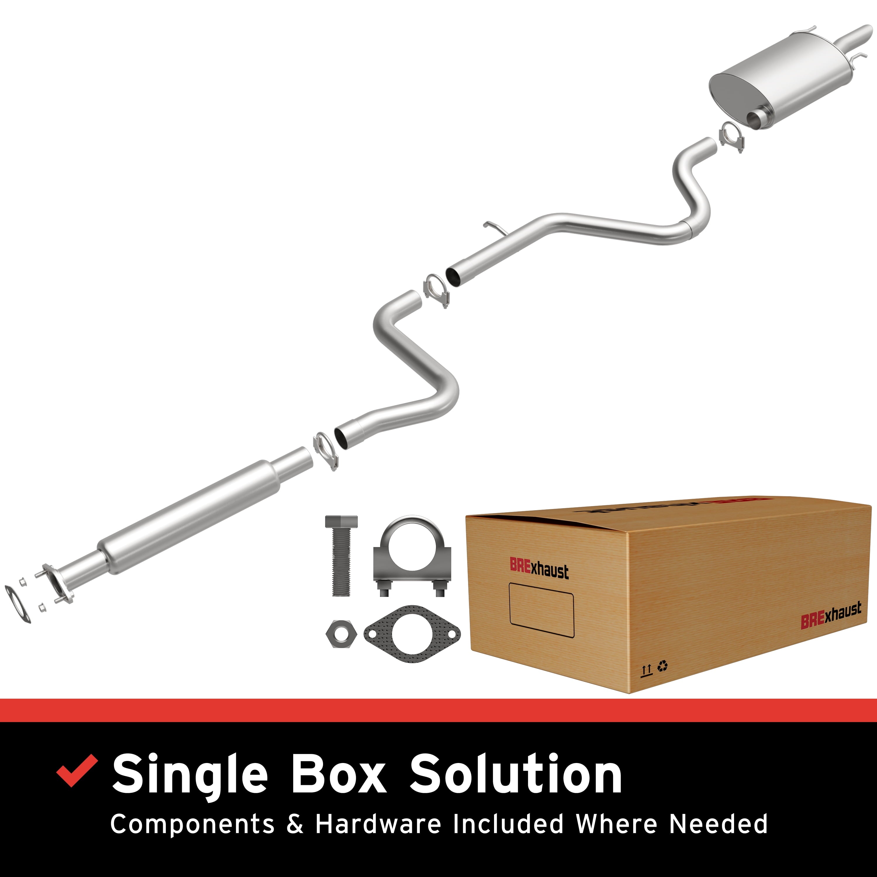 Exhaust Kit  06-11 Chevy Impala Mon