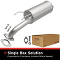 Muffler Kit - 04-09 Kia Spectra 2.0