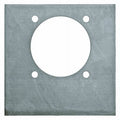 Plate Back Support Zn Plated