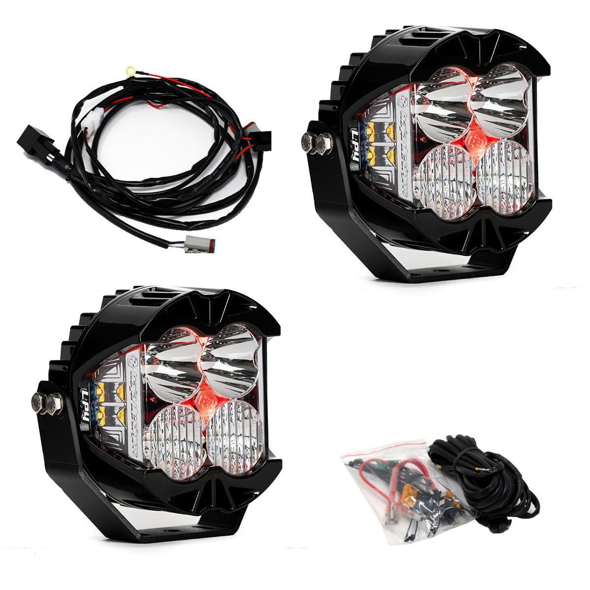 LP4 Pro LED Auxiliary Light Pod Pai