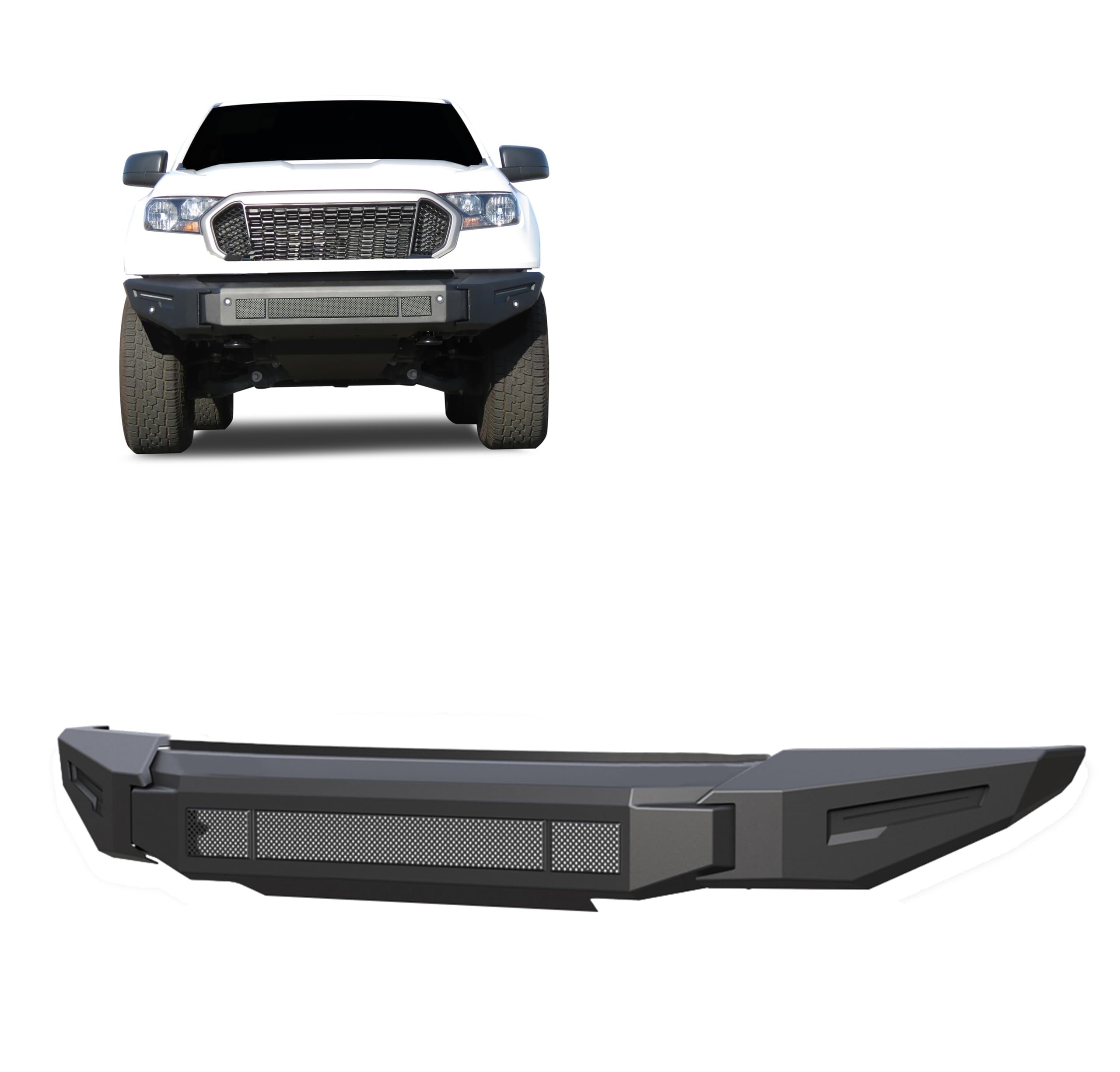 Mat Blk Armr Ii HD Modu Frnt Bmpr