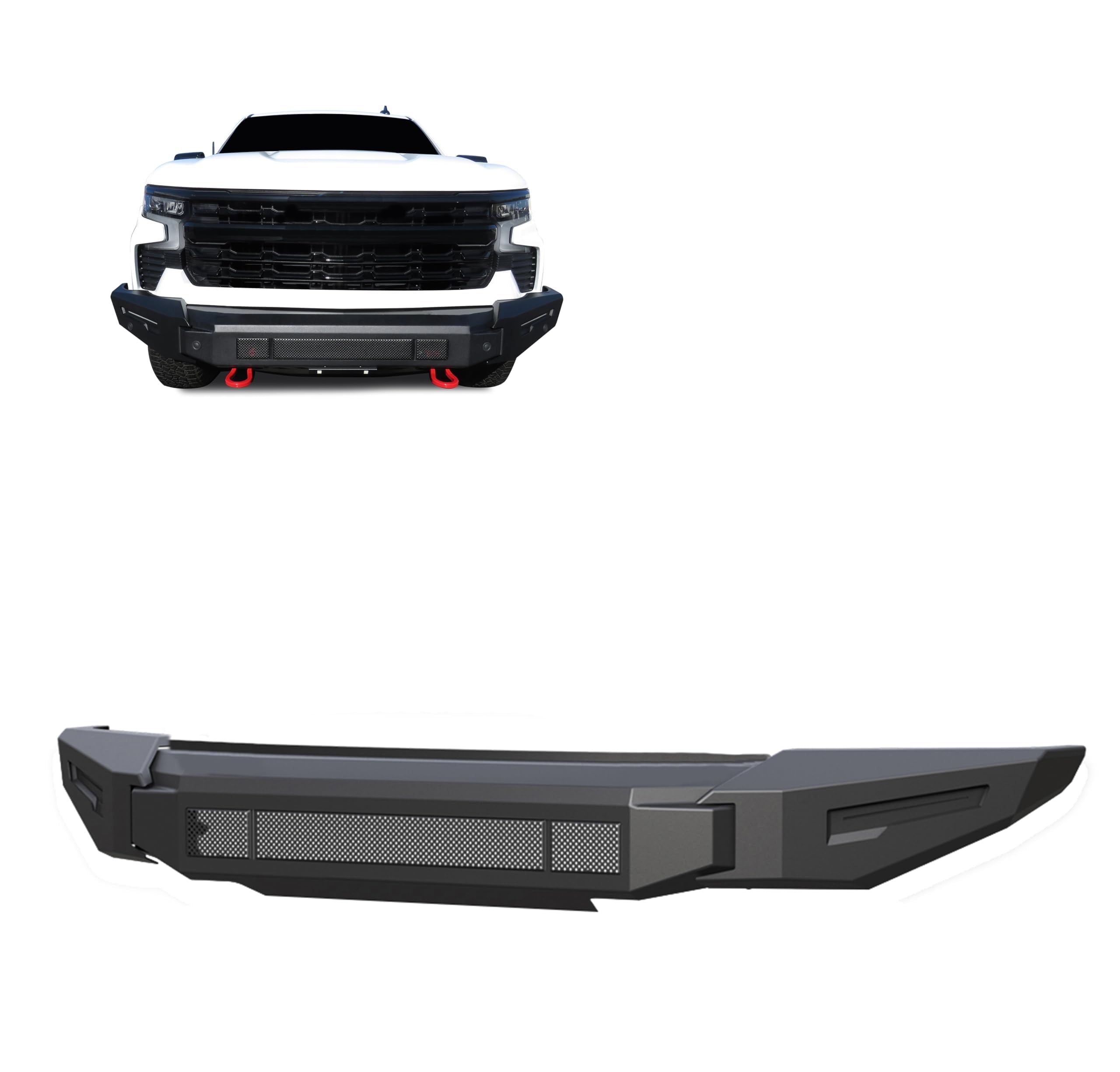 Mat Blk Armr Ii HD Modu Frnt Bmpr