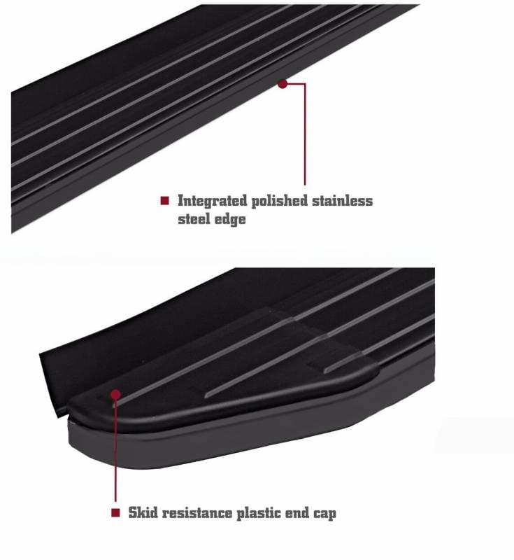 Peerless Running Board Black