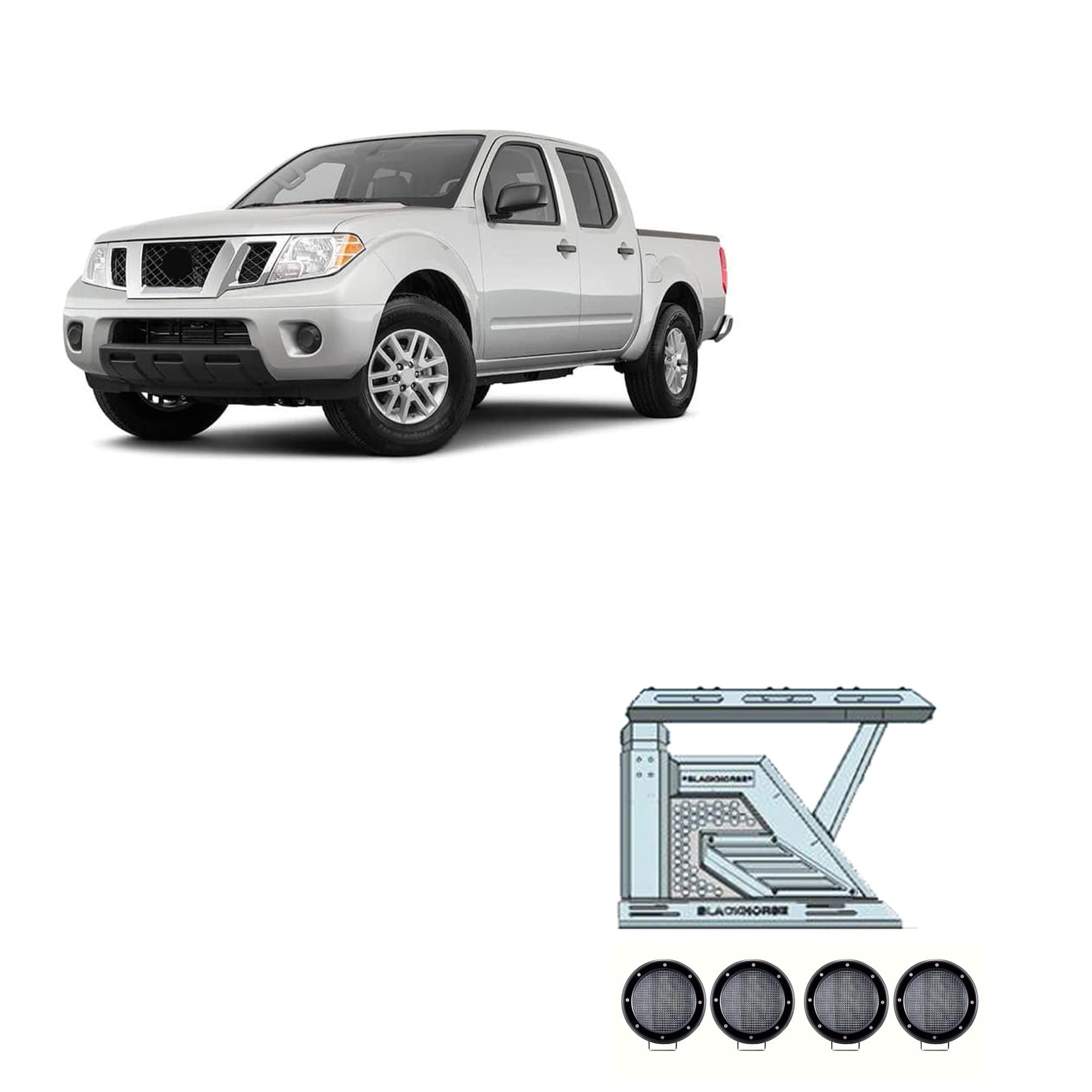 Armour Ii Roll Bar W/Basket Kit