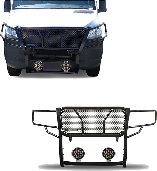Blk Rugged HD Grille Guard Kit