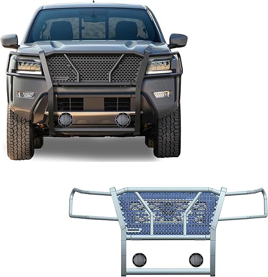 Blk Rugged HD Grille Guard Kit