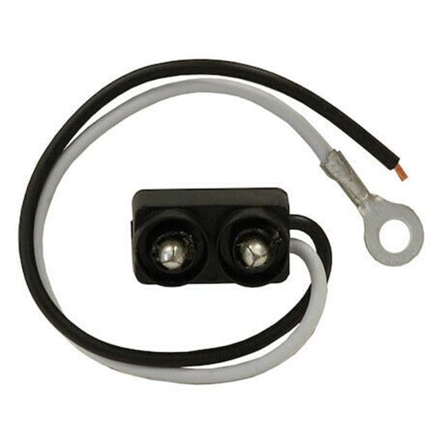 Plug Male 2-PIN In-Line 6IN 25 Pc M
