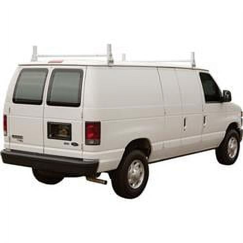 Ladder Rack Stl Whte Van Gutter Mnt