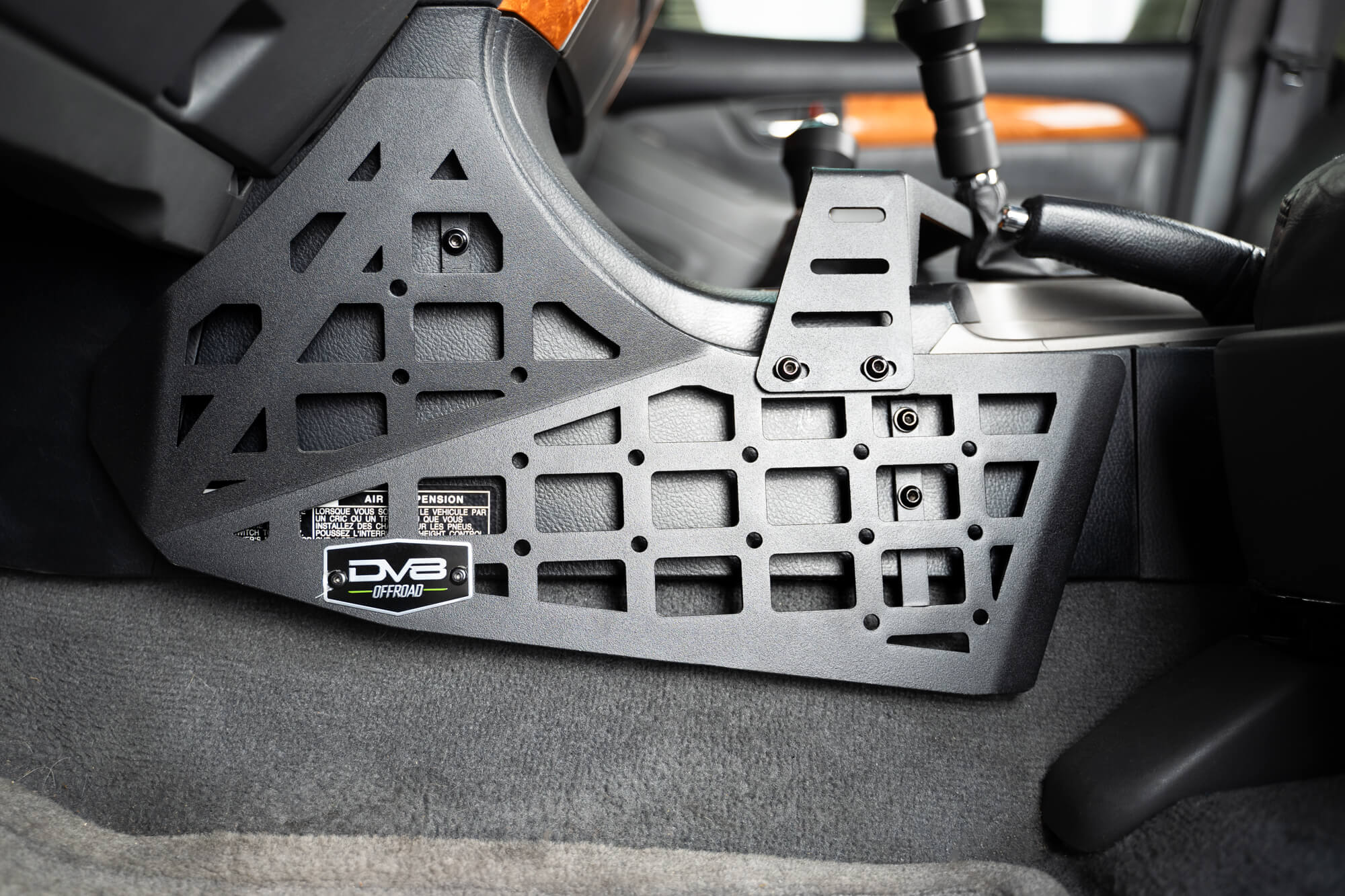 Lexus GX 470 Center Console Molle Panels & Digital Device Bridge
