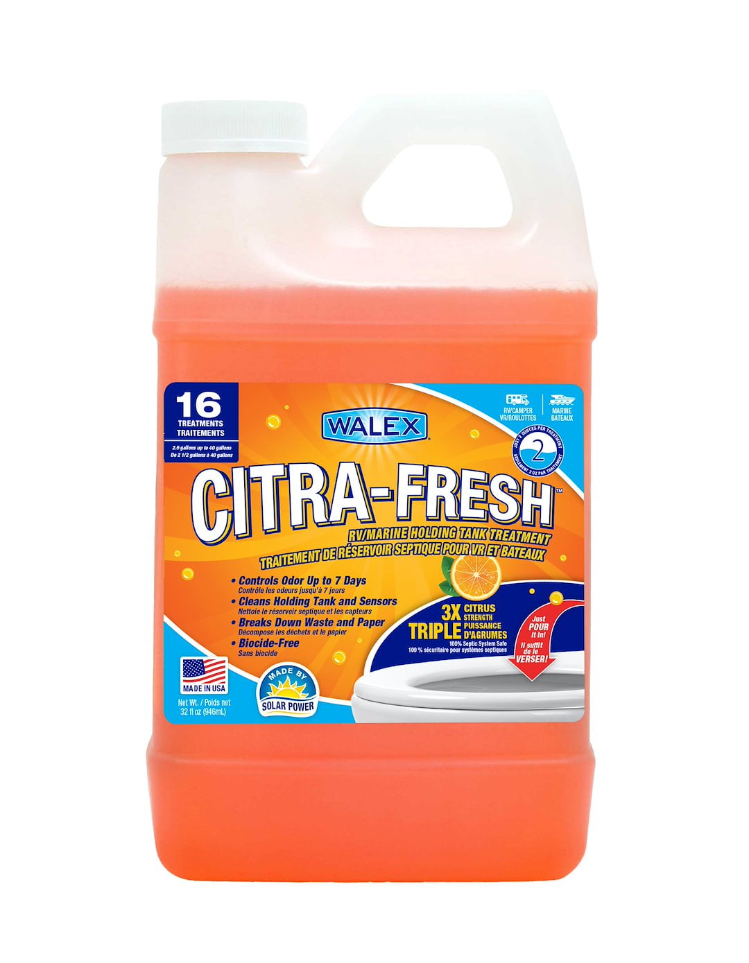 Citra-Fresh 32OZ Citrus Dual Langua