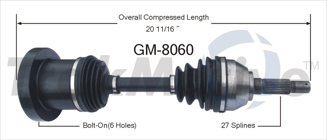 New Cv Axle