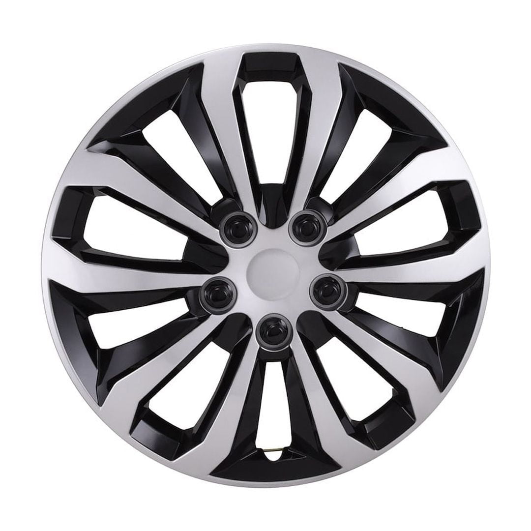 Wc 10 Spoke  Sil/Blk 16'  Set of 4
