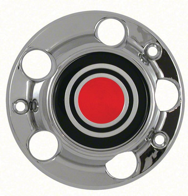 Cc 80-96 Bronco F150 Chrm Red Logo