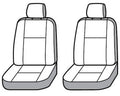 16 Nissan Titan Front Buckets