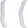 3/8 Door Molding White
