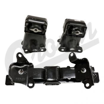 Engine Mount Kit for 05-09 Jeep WK Grand Cherokee with 4WD with 4.7L Engine & 06-09 XK Commander with 4WD with 4.7L Engine