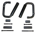 Grab Handle Set Blk Steel Hndl Set