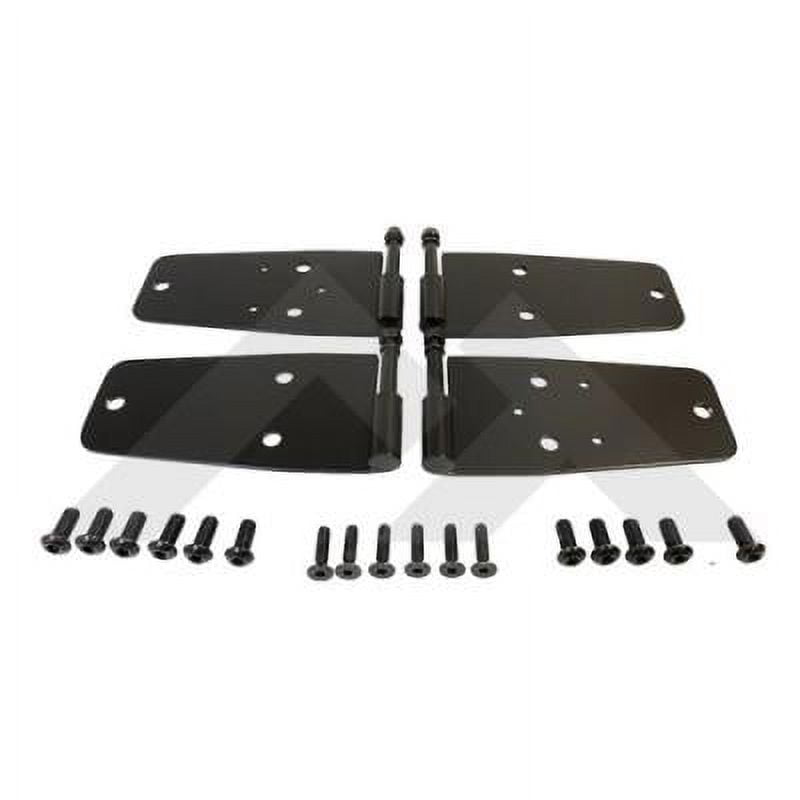 Door Hinge Set Black SS