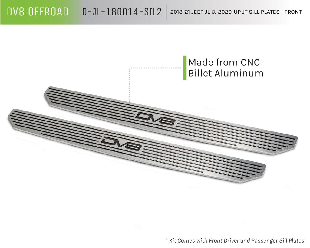 Jeep JL & JT Sill Plates Rear