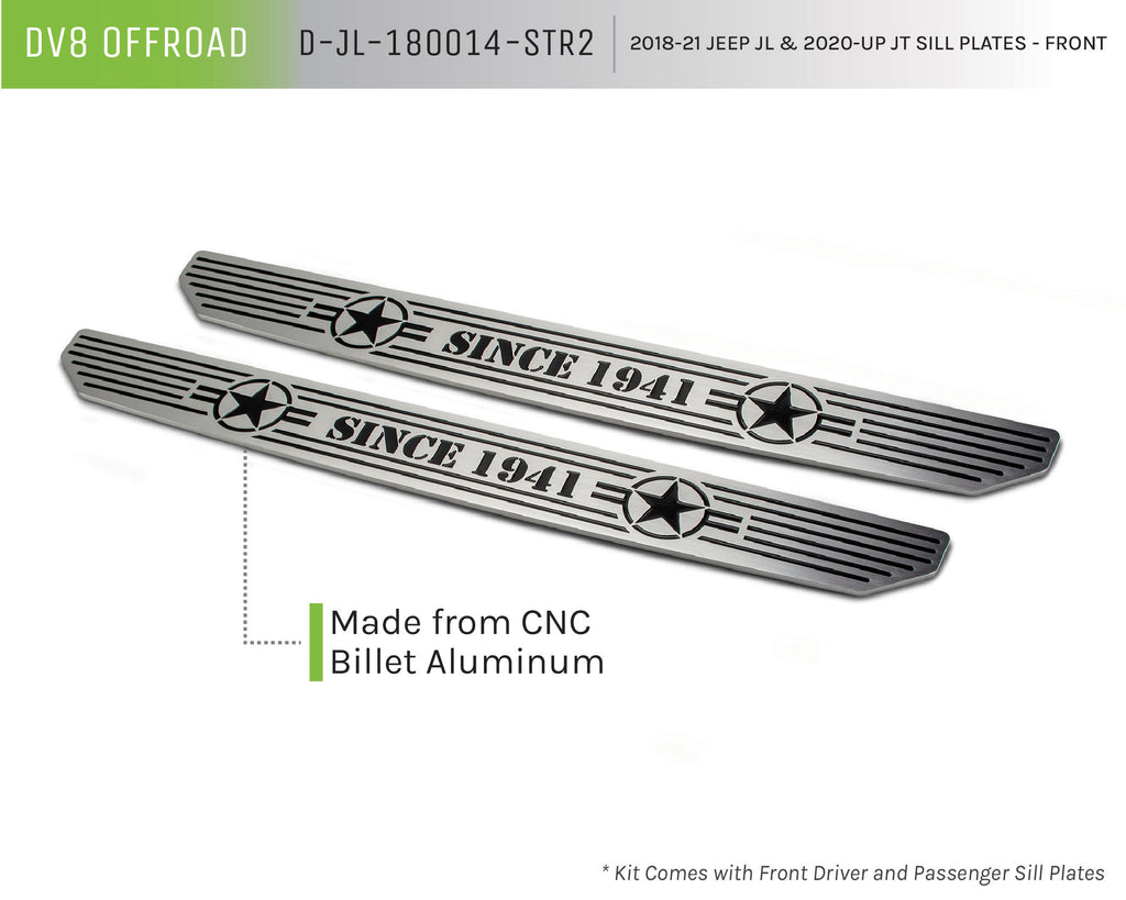 Jeep JL & JT Sill Plates Rear
