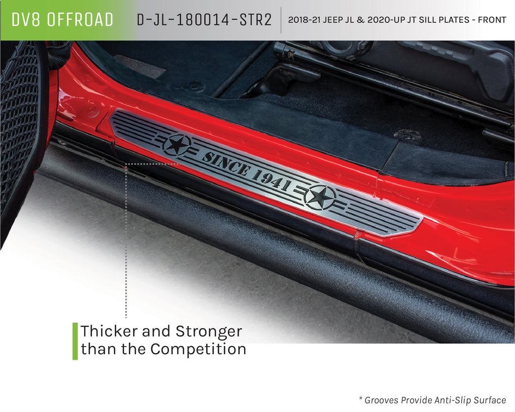 Jeep JL & JT Sill Plates Rear