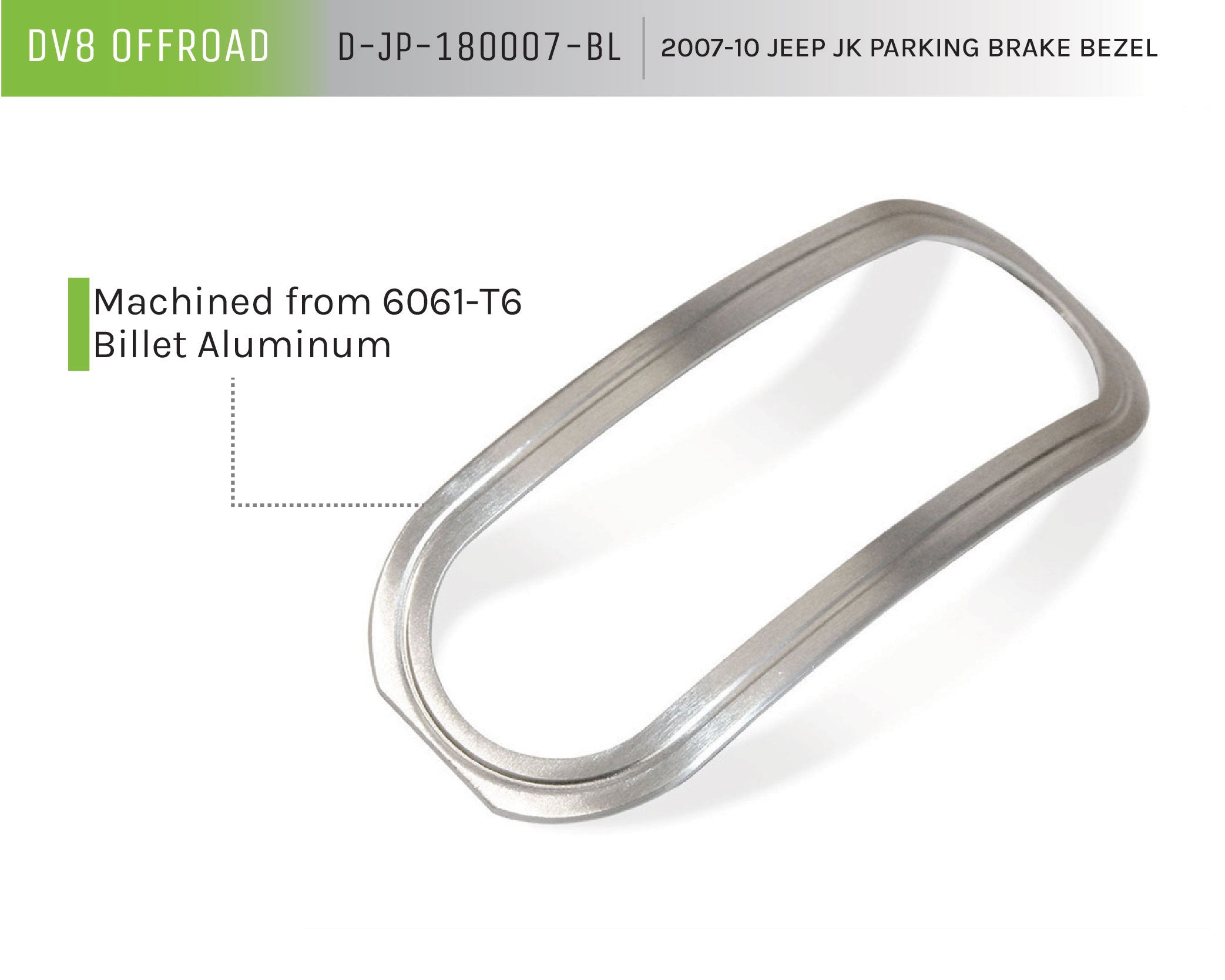 Jeep JK Parking Brake Bezel