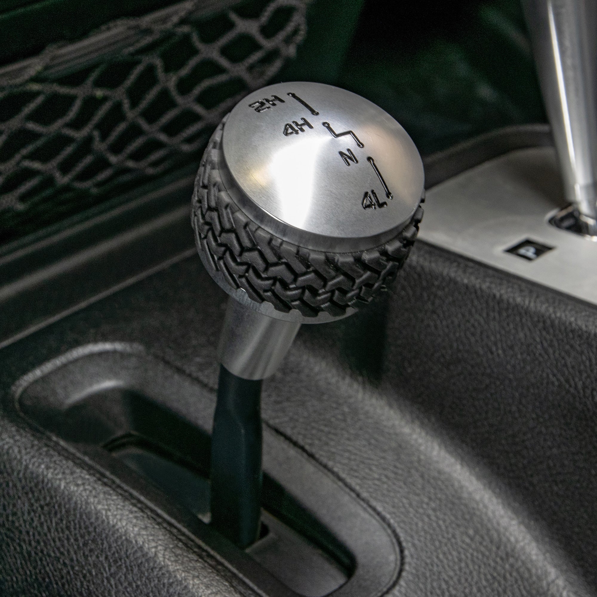Jeep JK 4WD Shift Knob Black