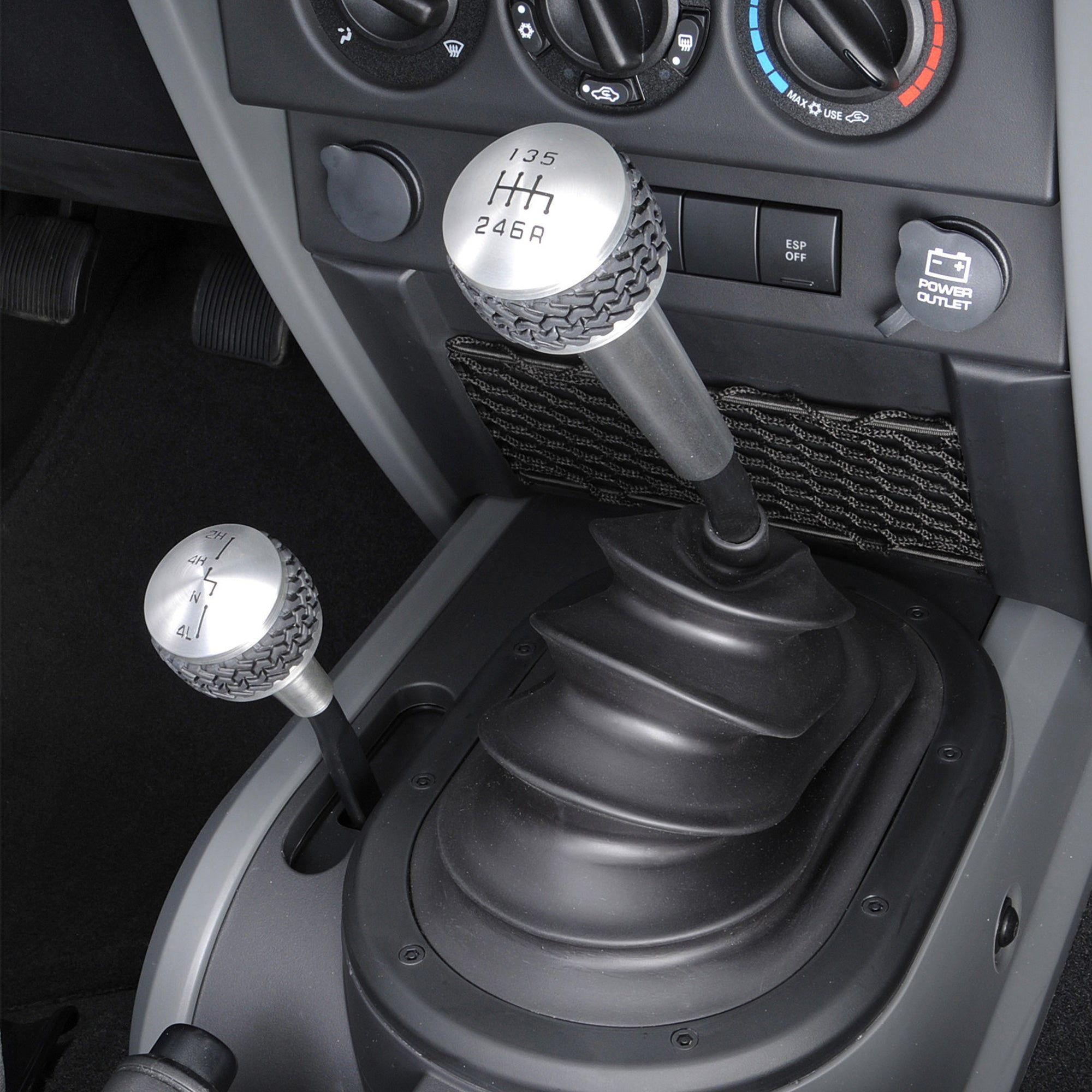 Jeep TJ & JK 6-Speed Shift Knob Black