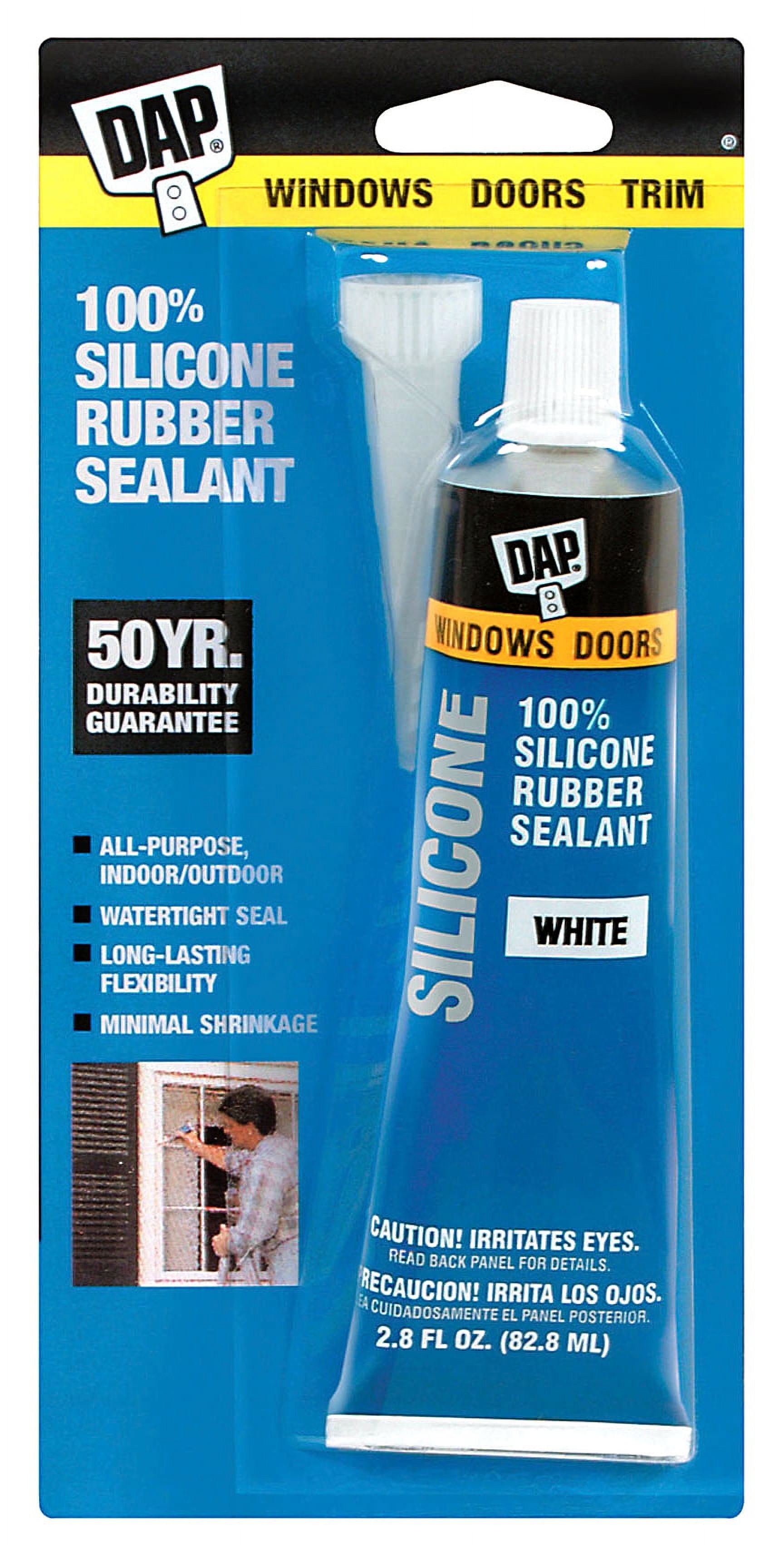 100% Silicone W&d White