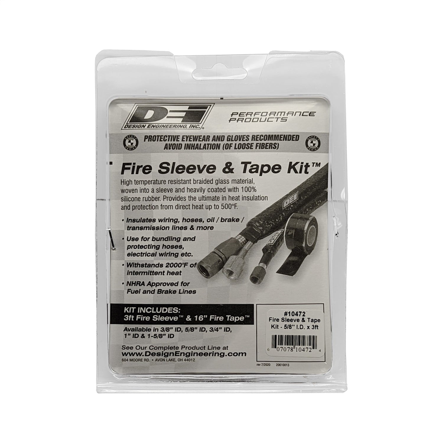 Fire Sleeve Kit