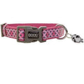 Collar Pink/Blk Star-Lg