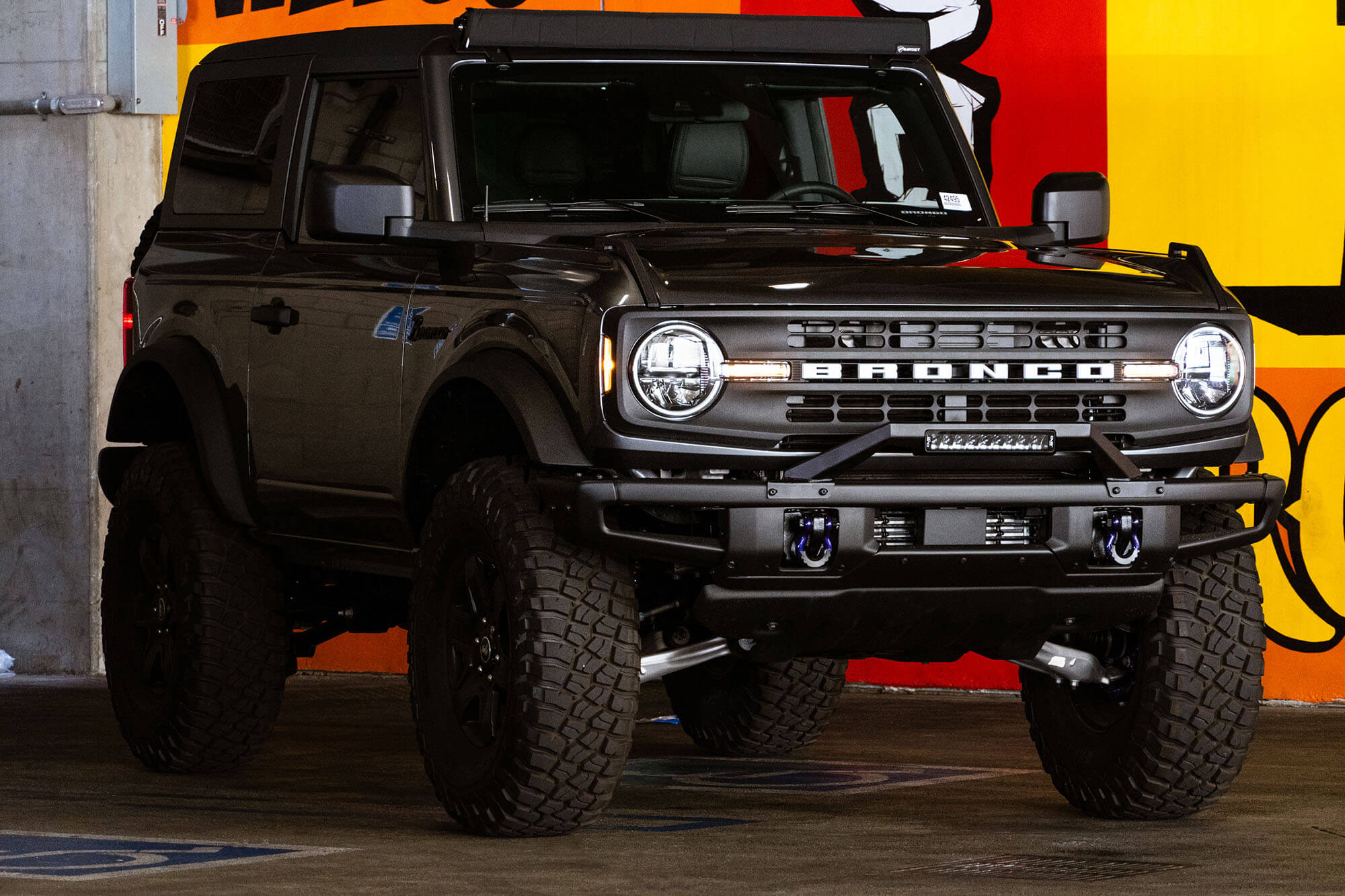 Ford Bronco Factory Modular Front Bumper Bull Bar