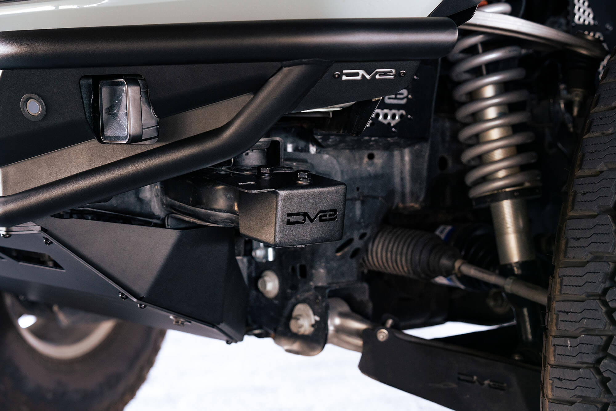 Ford Bronco Crash Bar Caps with Accessory Mount
