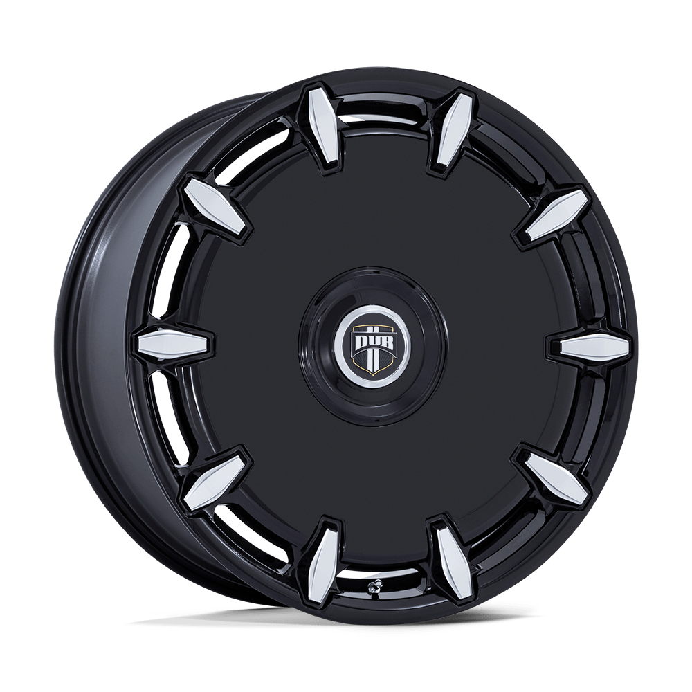 Dub 1PC Cheef 24X9 Blank 72 +15 G-Blk-Mill