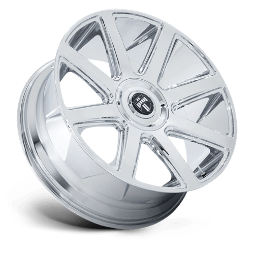Dub 1PC Pull 24X10 5X115/120 74 +15 Chrome