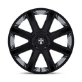 Dub 1PC Pull 24X10 Blank 72 +15 G-Blk