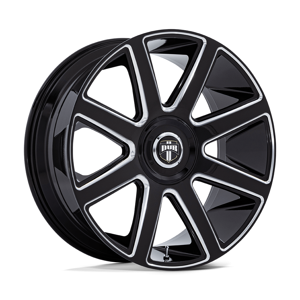 Dub 1PC Pull 24X10 6X135/5.5 100 +30 G-Blk-Mill