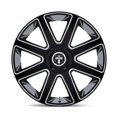 Dub 1PC Pull 24X10 6X135/5.5 100 +30 G-Blk-Mill