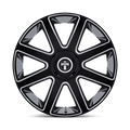 Dub 1PC Pull 24X10 6X135/5.5 100 +30 G-Blk-Mill
