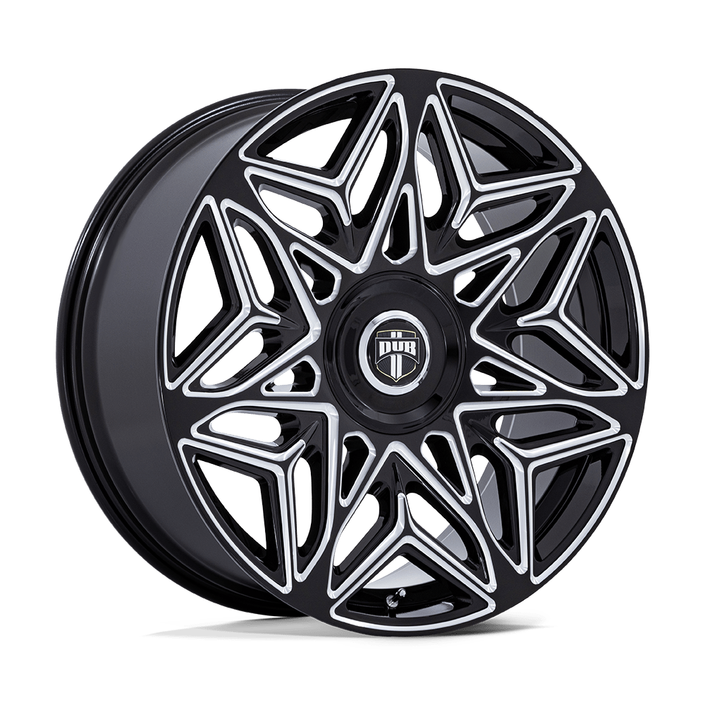 Dub 1PC Anomaly 22X9 5X115/120 74 +15 G-Blk Mill