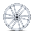 Dub 1PC Blaze 26X10 6X135 87 +30 Chrome