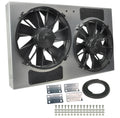 Dual Rad Fan/Aluminum Shr