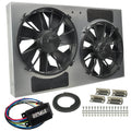Pwm Dual Rad Fan/Aluminum
