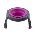Single Pet Feeder 1.5 Cups Fuchisa