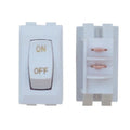 12V Labeled On/Off White/