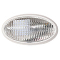 Oval Porchlight Wht Ns