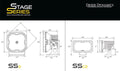 Stage Series 2IN LED Ditch Light Ki