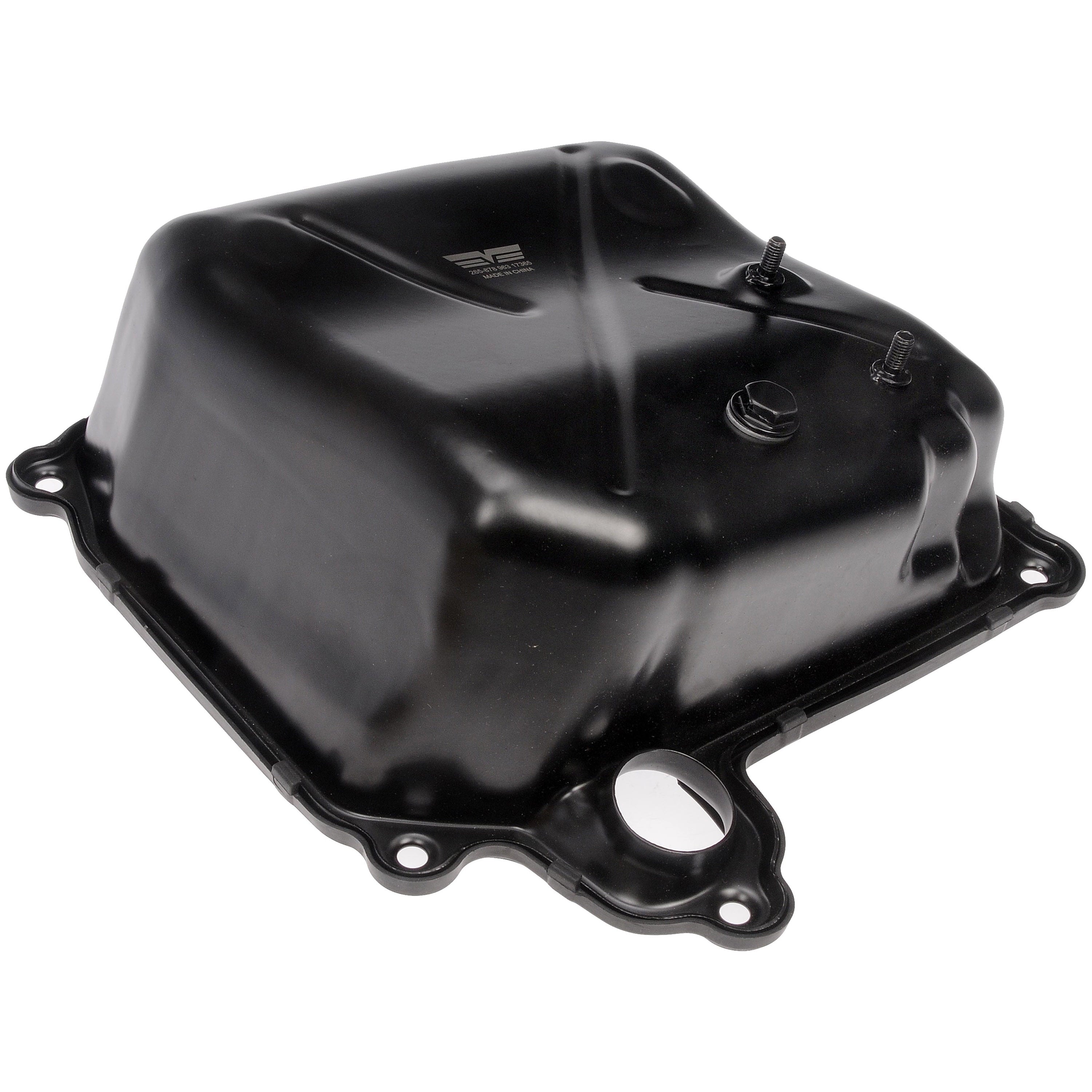Transmission Pan with Drain Plug