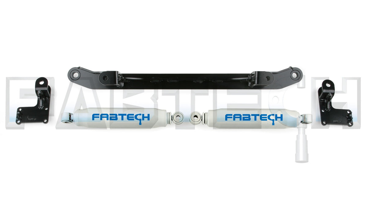 Fabtech Steering Damper Kit – Dual (PN FTS8001)