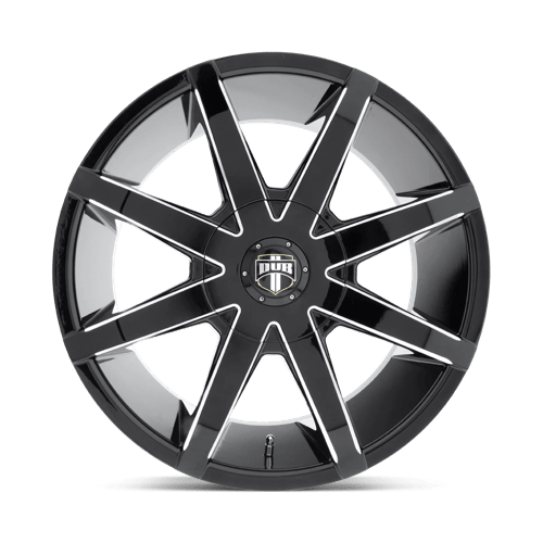 Dub 1PC Push 24X9.5 6X135/5.5 87.1 Nbl +25